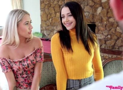 Bữa tiệc 18+ với Avi Love và Paisley Bennett ngày lễ tạ ơn