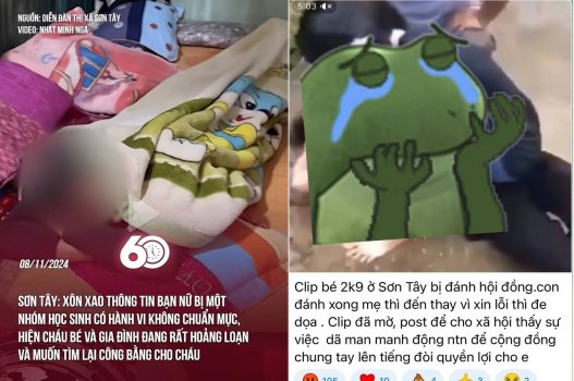 Video sex nữ sinh lớp 8 Sơn Tây khiến dư luận phẫn nộ