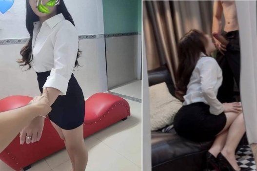 Boss và head phòng đi chơi gái gặp đúng em thư ký