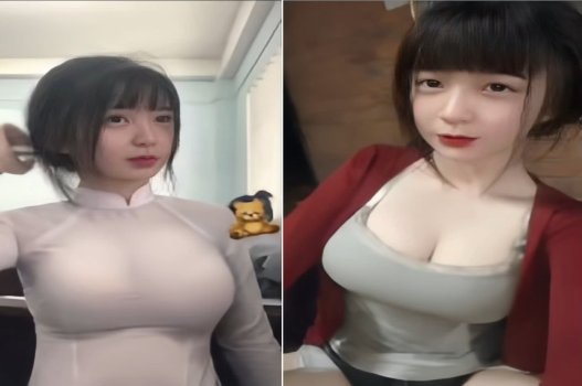 Thiếu nữ quyến rũ ngực đầy mông cong