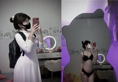 Thu Hiền dáng ngon không tì vết, phê lòi