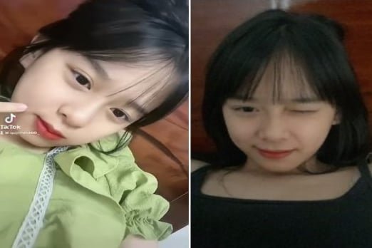 Thu Hương thích thú khi được 